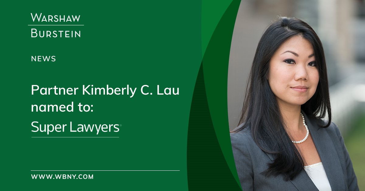 Kimberly Lau selected to Super Lawyers